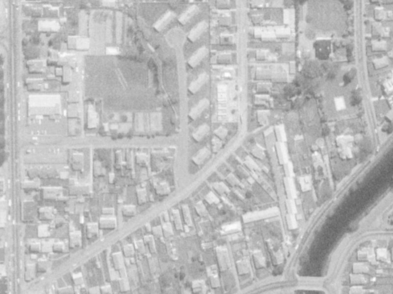 3 Gowerton Place from the air, 1975-1979