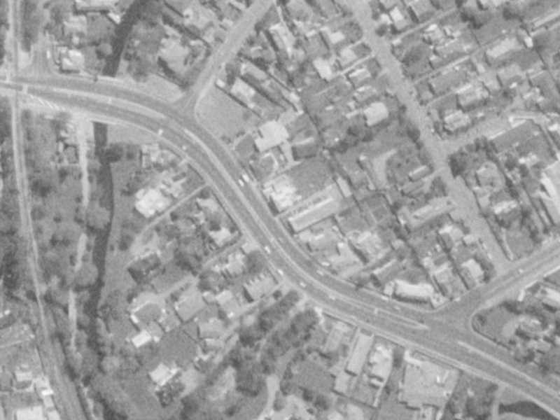 54 Fendalton Road from the air, 1975-1979