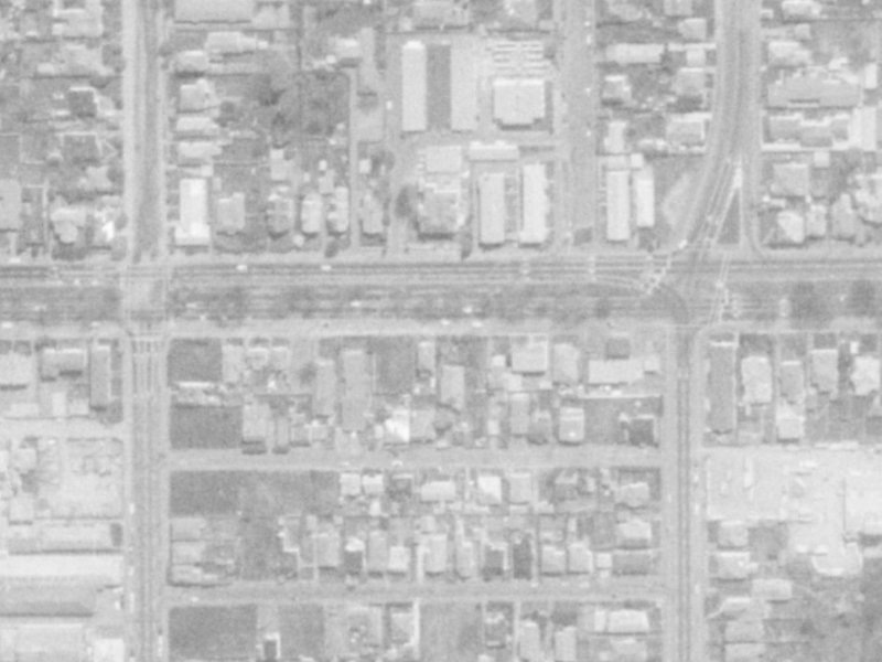 252 Bealey Avenue from the air, 1975-1979