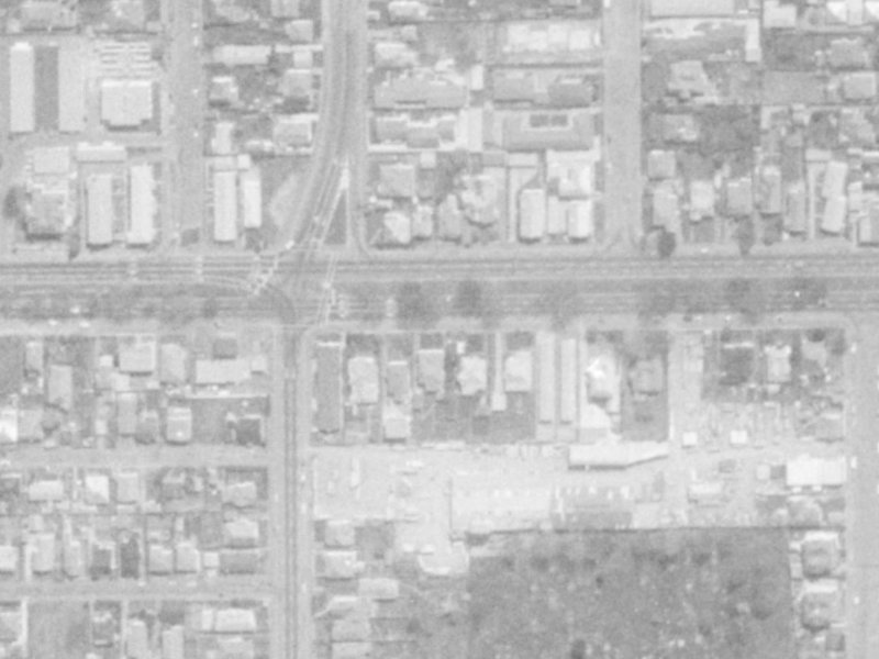 284 Bealey Avenue from the air, 1975-1979