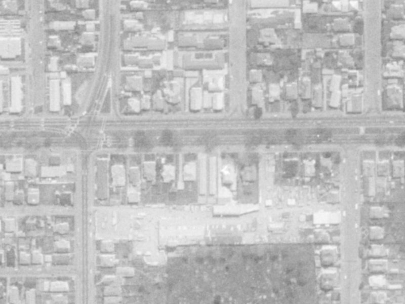 294 Bealey Avenue from the air, 1975-1979