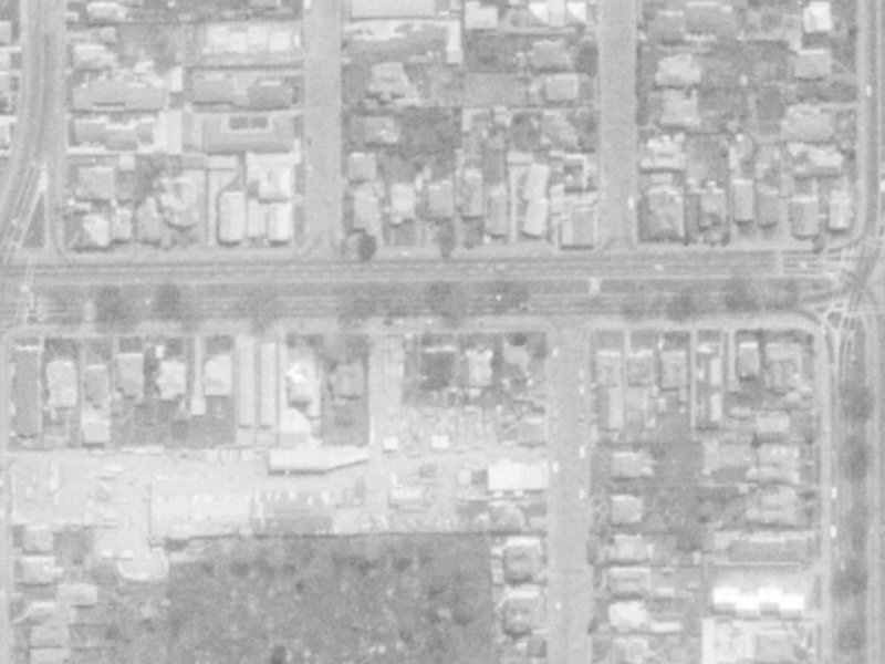 308 Bealey Avenue from the air, 1975-1979