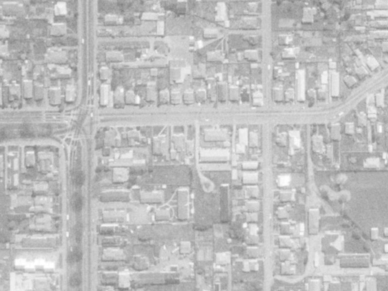 20 London Street from the air, 1975-1979