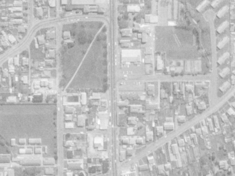 278 Stanmore Road from the air, 1975-1979