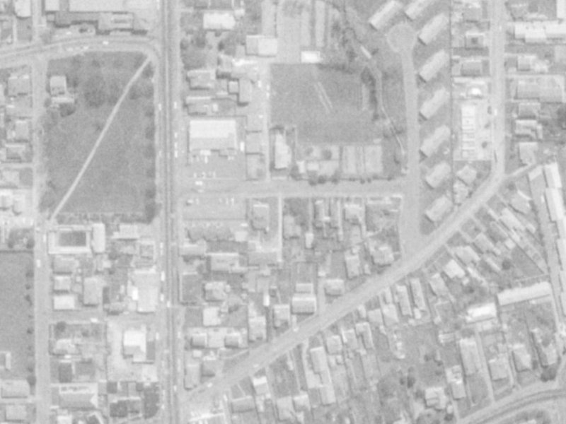 16B Warwick Street from the air, 1975-1979