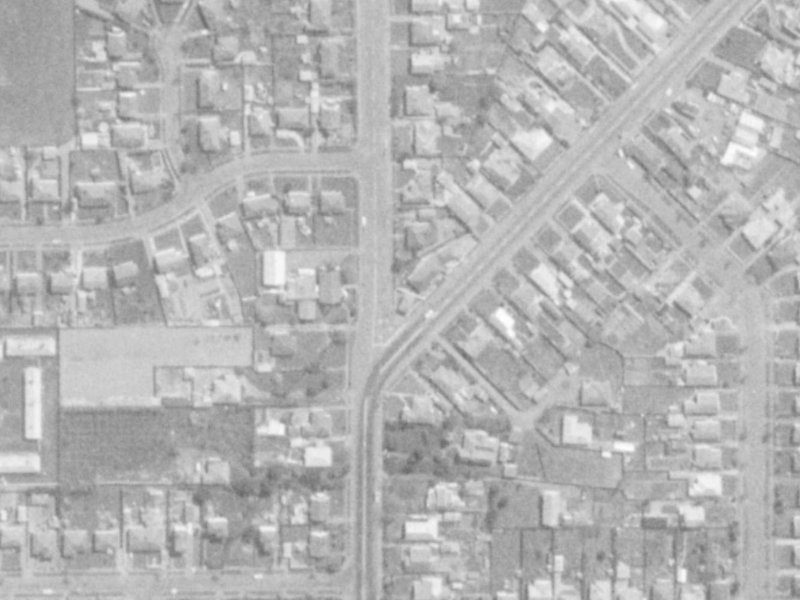 118 Kerrs Road from the air, 1975-1979