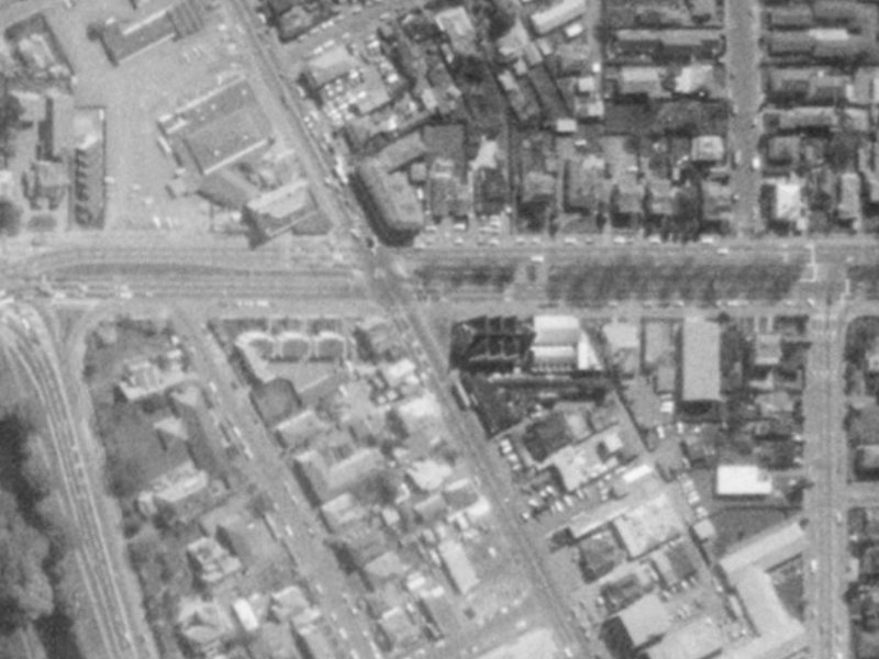 185 Victoria Street from the air, 1975-1979