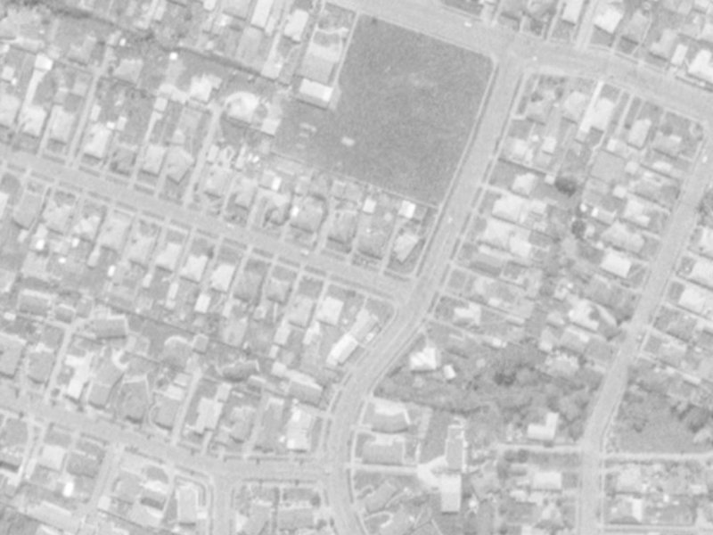 4 Bevington Street from the air, 1975-1979