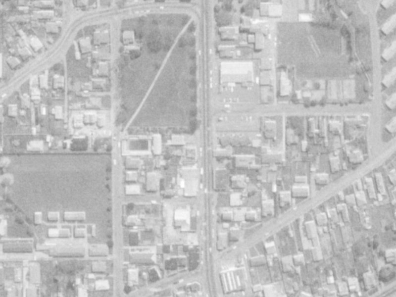 273 Stanmore Road from the air, 1975-1979