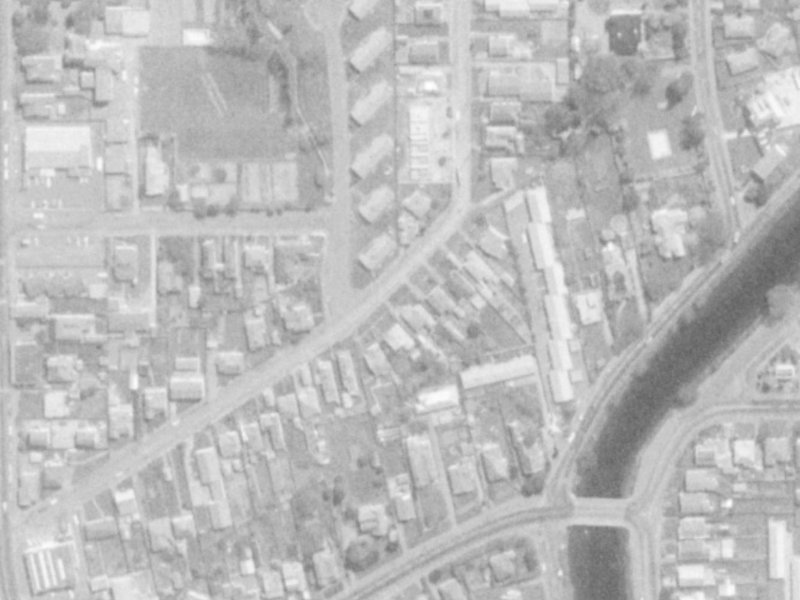 44 Vogel Street from the air, 1975-1979