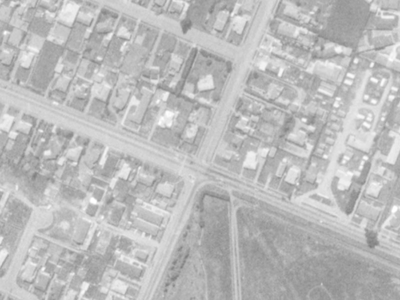 4 Fovant Street from the air, 1975-1979