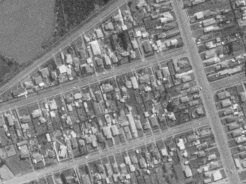 21 Falcon Street from the air, 1975-1979