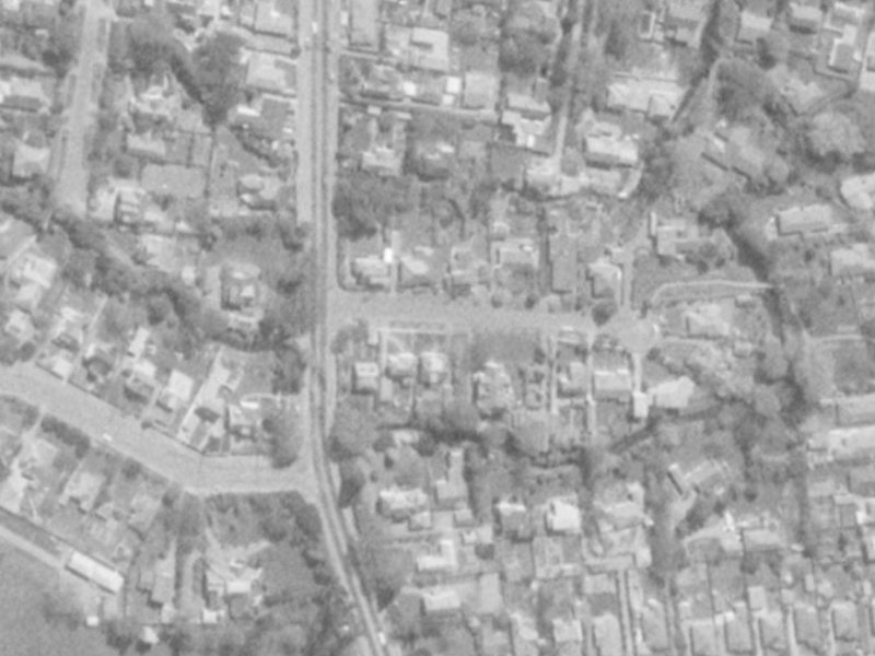 6 Royds Street from the air, 1975-1979