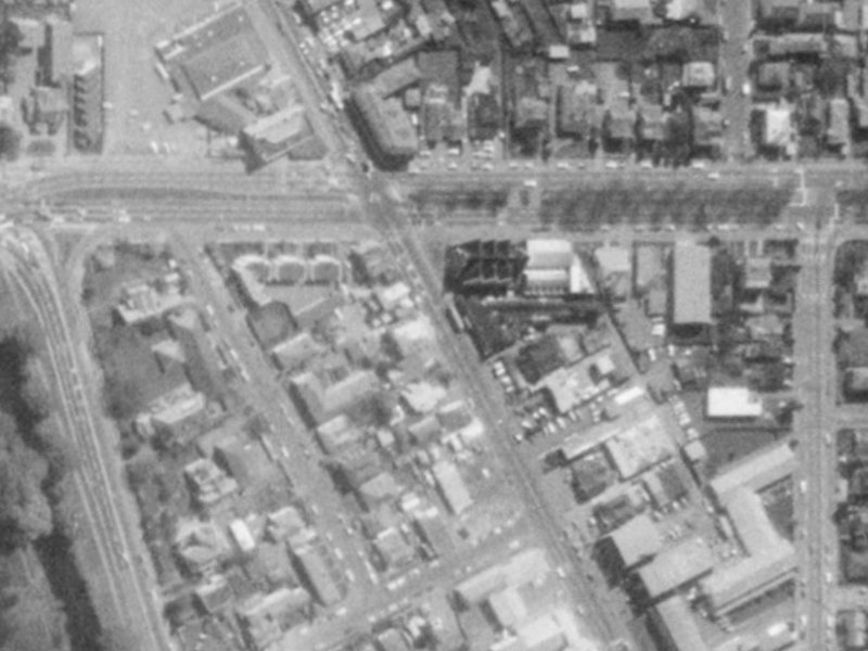 173 Victoria Street from the air, 1975-1979