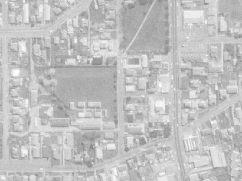 22 Pavitt Street from the air, 1975-1979