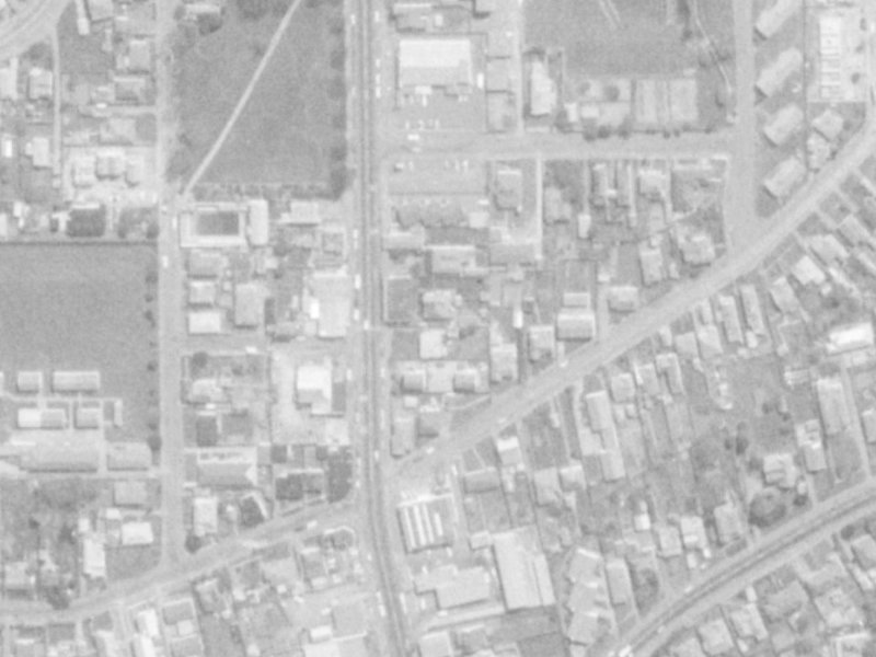 264D Stanmore Road from the air, 1975-1979