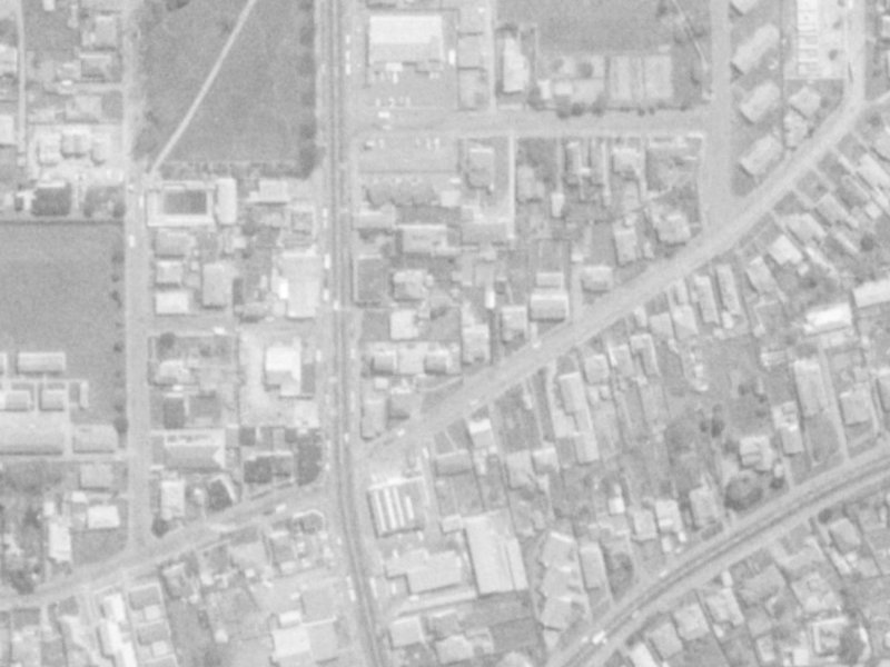 264F Stanmore Road from the air, 1975-1979
