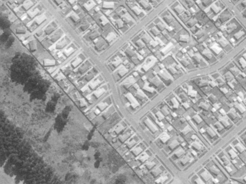 170 Shortland Street from the air, 1975-1979