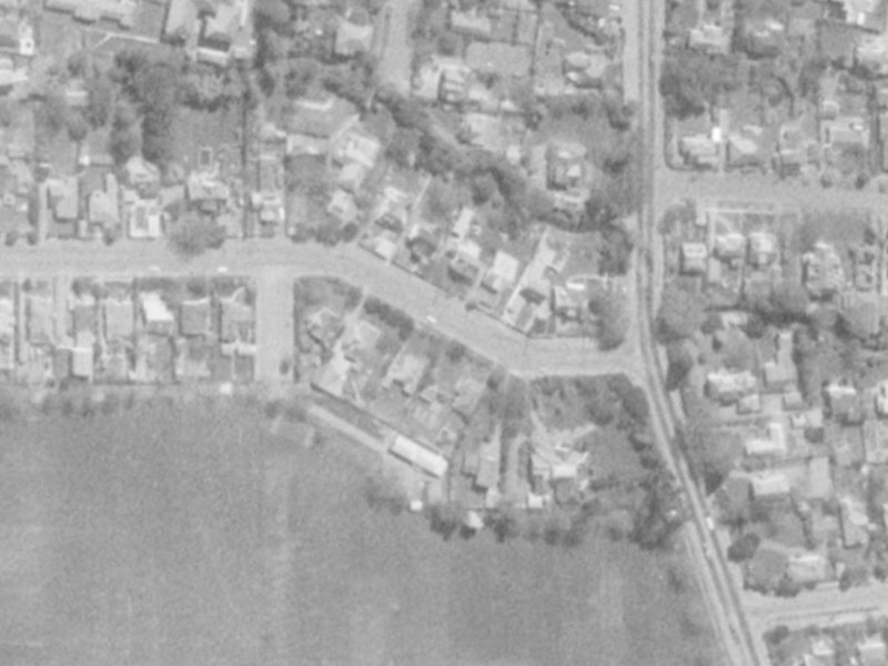11 Weka Street from the air, 1975-1979