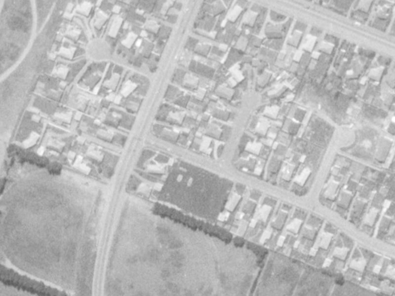 1 Coronado Place from the air, 1975-1979
