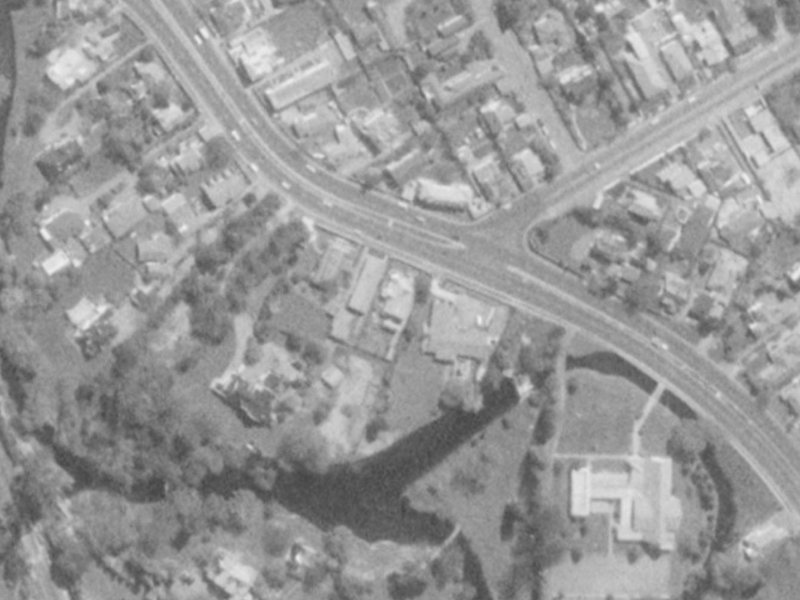 33 Fendalton Road from the air, 1975-1979