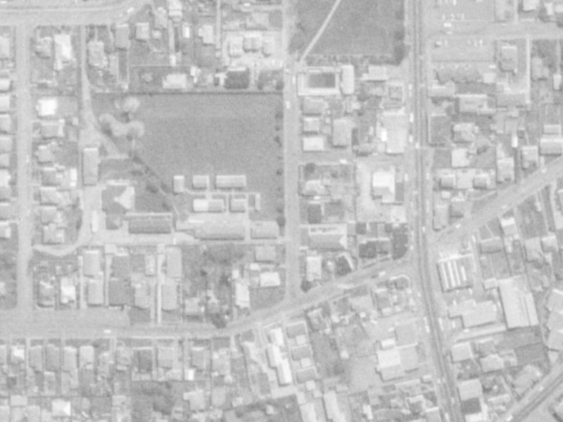 9 Pavitt Street from the air, 1975-1979