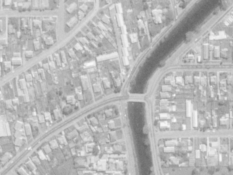 212 River Road from the air, 1975-1979