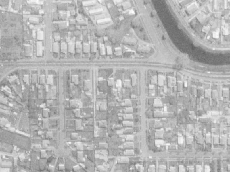 98 Retreat Road from the air, 1975-1979