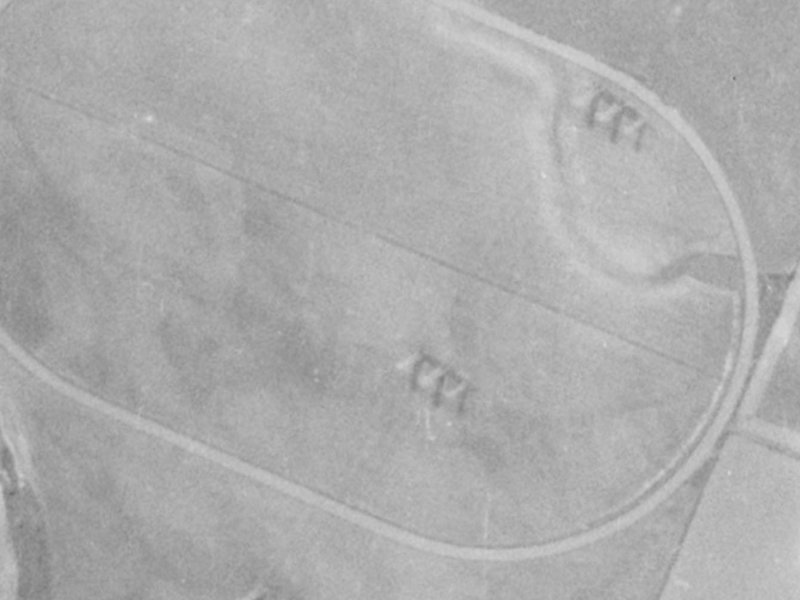 Saddlers Lane from the air, 1975-1979