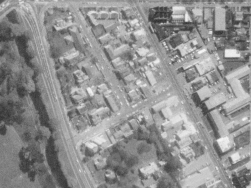 4 Dublin Street from the air, 1975-1979