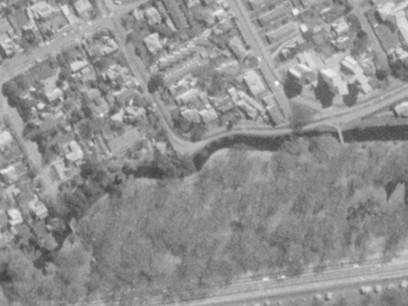 1F Rossall Street from the air, 1975-1979
