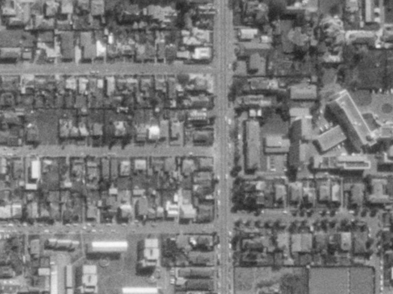 29 Beveridge Street from the air, 1975-1979