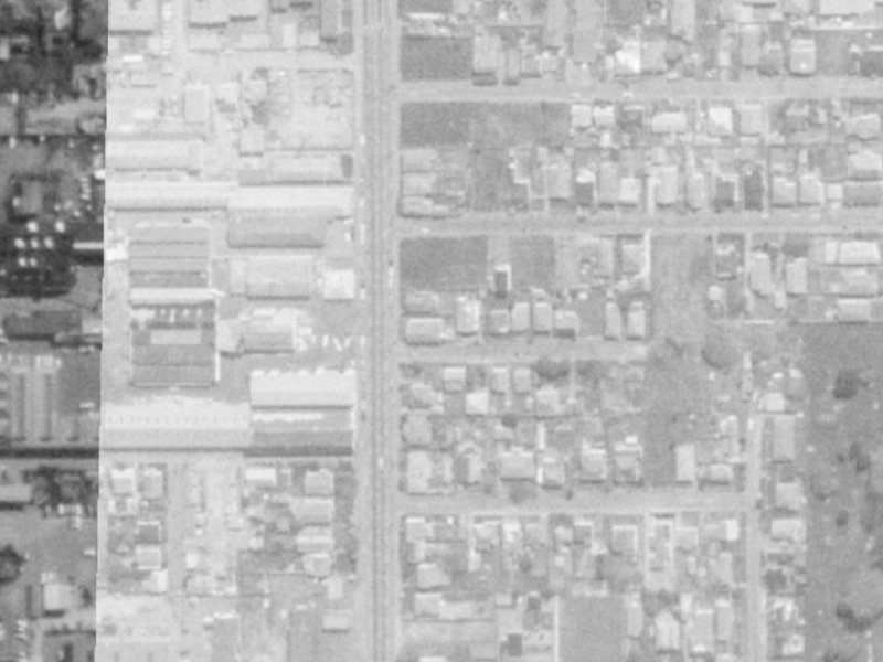 5 Moa Place from the air, 1975-1979