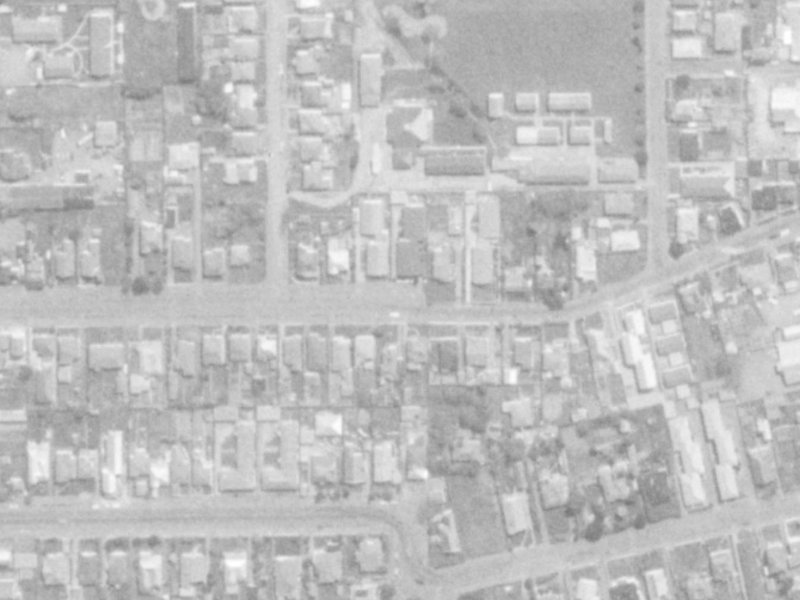 43 Alexandra Street from the air, 1975-1979