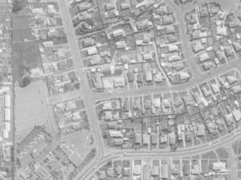 5A Vancouver Crescent from the air, 1975-1979