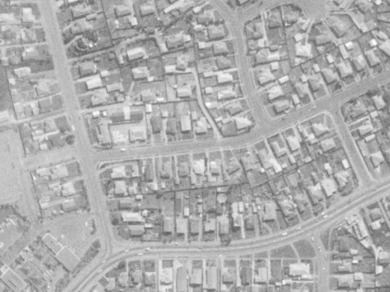 15A Vancouver Crescent from the air, 1975-1979