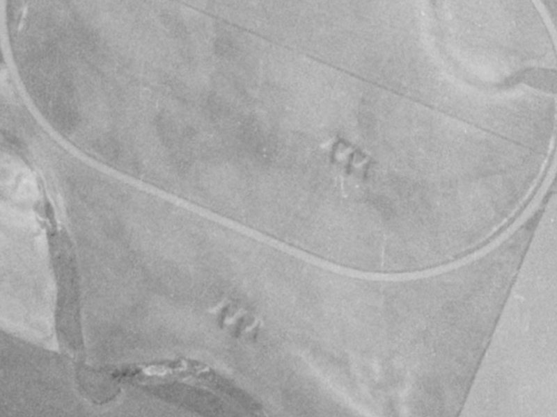 45 Rannoch Drive from the air, 1975-1979