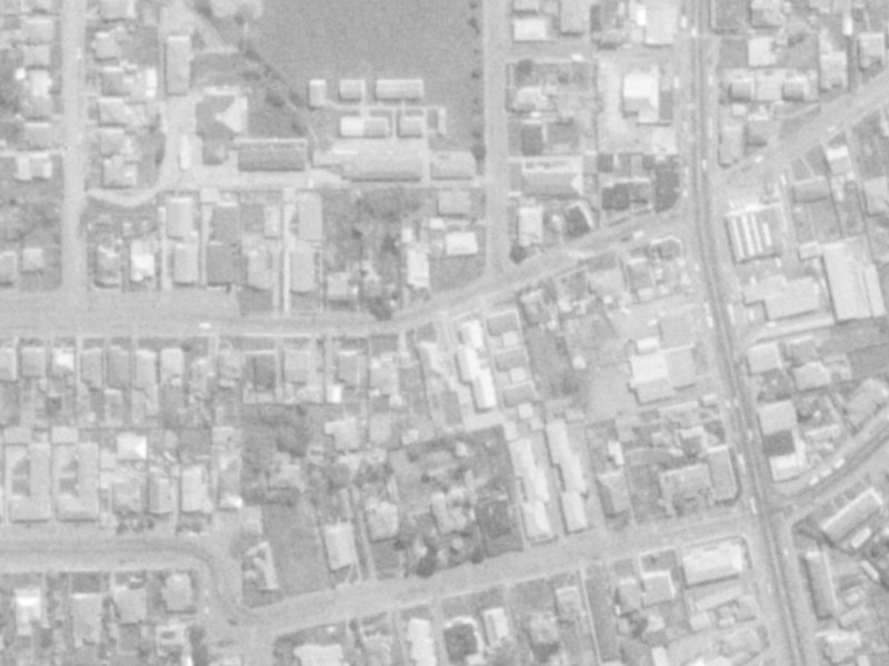 68 Alexandra Street from the air, 1975-1979