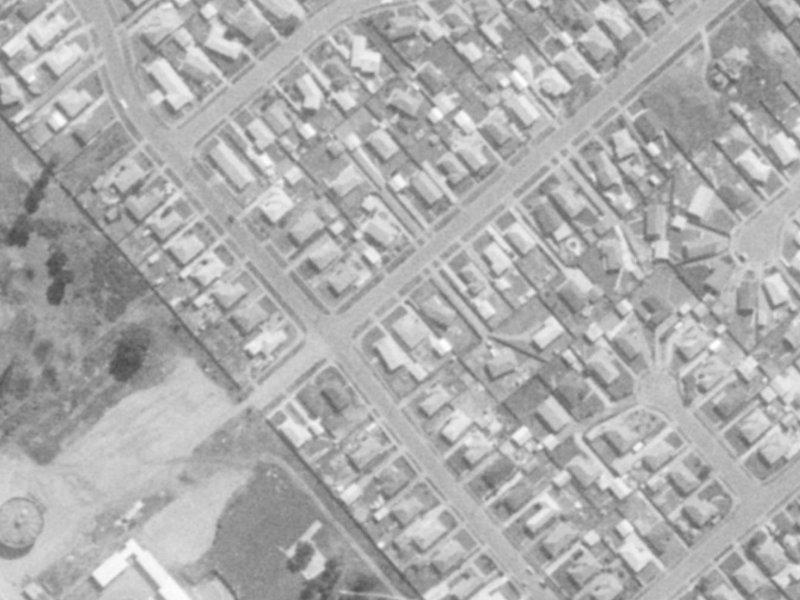 45 Carters Road from the air, 1975-1979