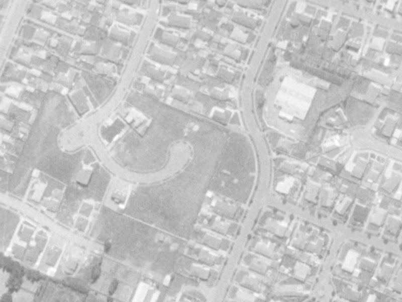42 Camberwell Place from the air, 1975-1979