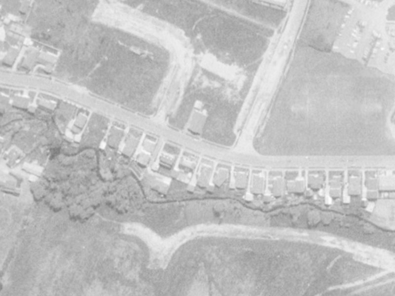 42 Parkstone Avenue from the air, 1975-1979