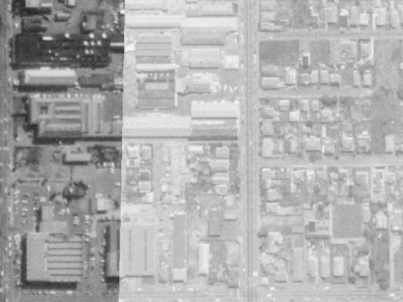 21 Aberdeen Street from the air, 1975-1979