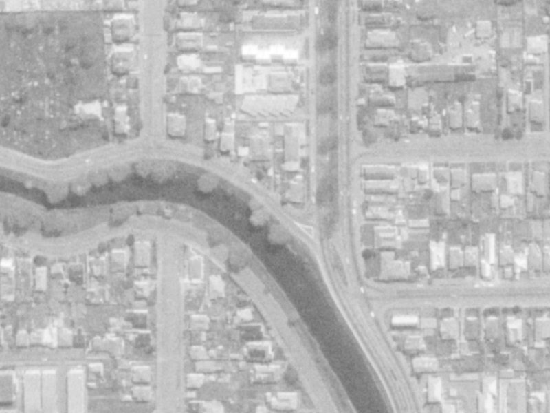382 Cambridge Terrace from the air, 1975-1979