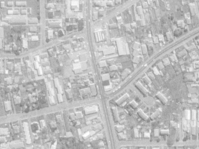 232 Stanmore Road from the air, 1975-1979