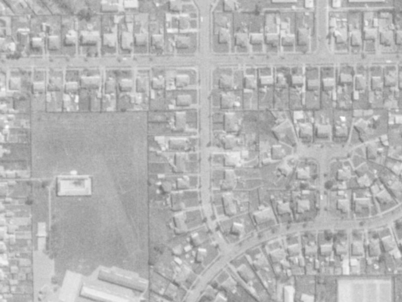 17 Holland Street from the air, 1975-1979