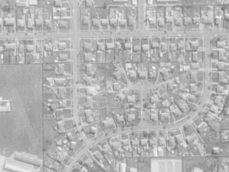7 Hartnell Place from the air, 1975-1979