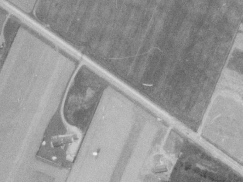 324 Buchanans Road from the air, 1975-1979