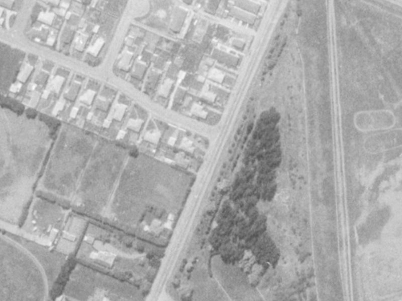 26 Masham Road from the air, 1975-1979