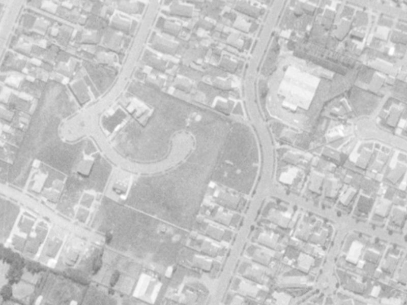 40 Camberwell Place from the air, 1975-1979