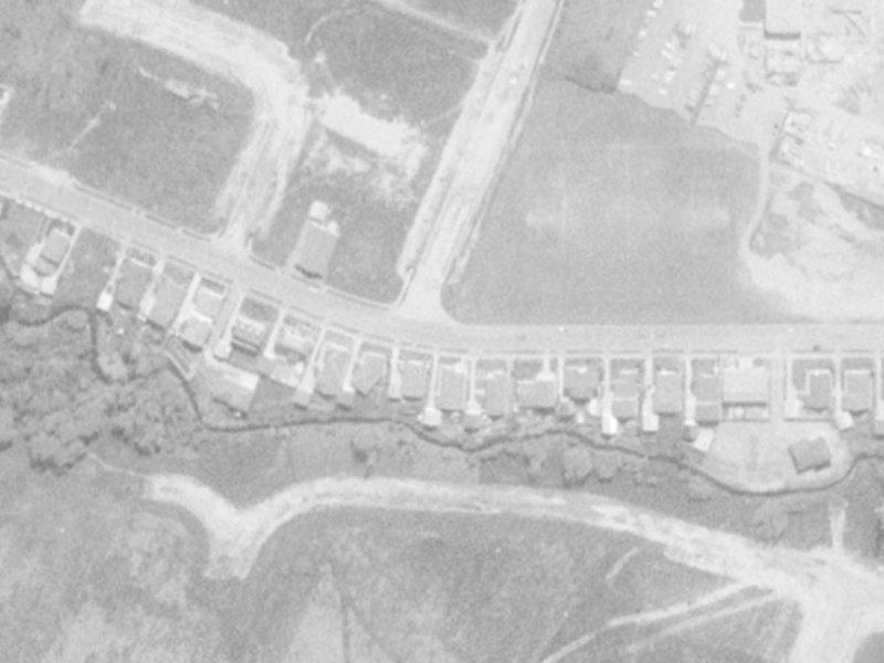 37 Parkstone Avenue from the air, 1975-1979